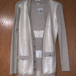 Jacket and tank top set